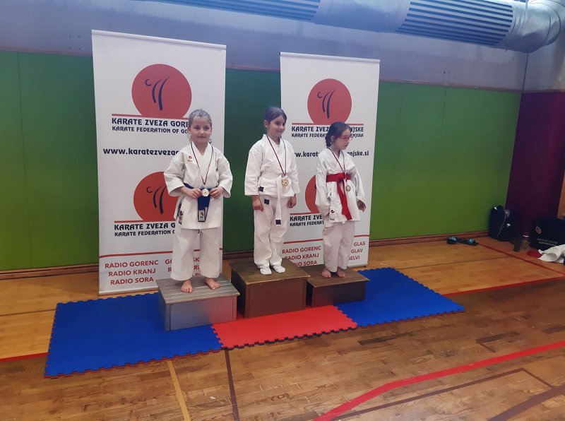 Ester Ela Koren najmlajše U8 2. mesto 